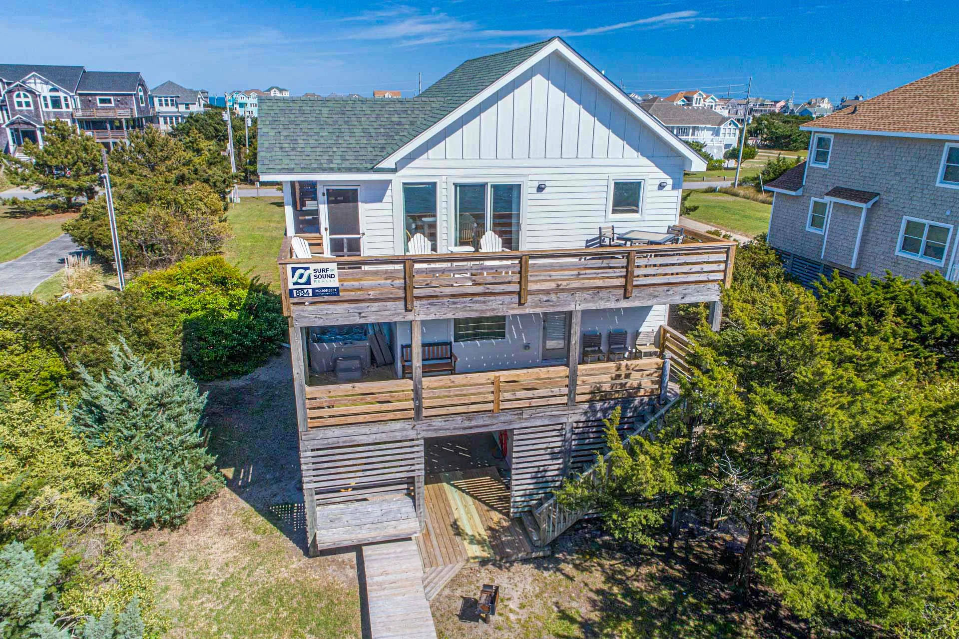 Rear view of Summerwinds